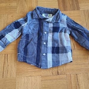 12 month long sleeve button down